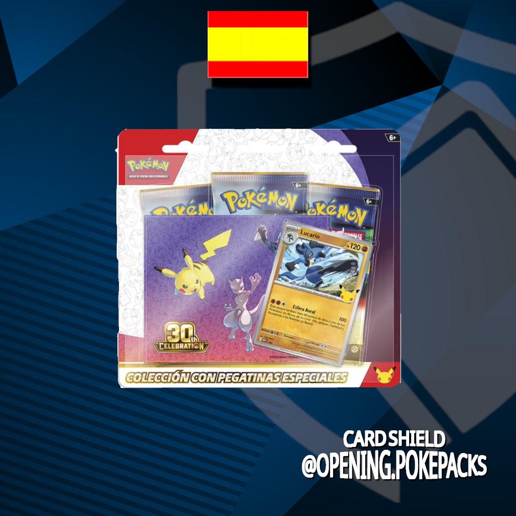 30th coleccion con pegatinas especiales