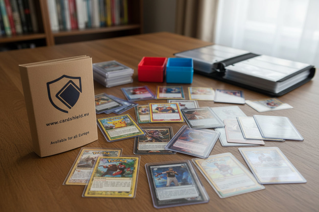Protective case for collectible cards