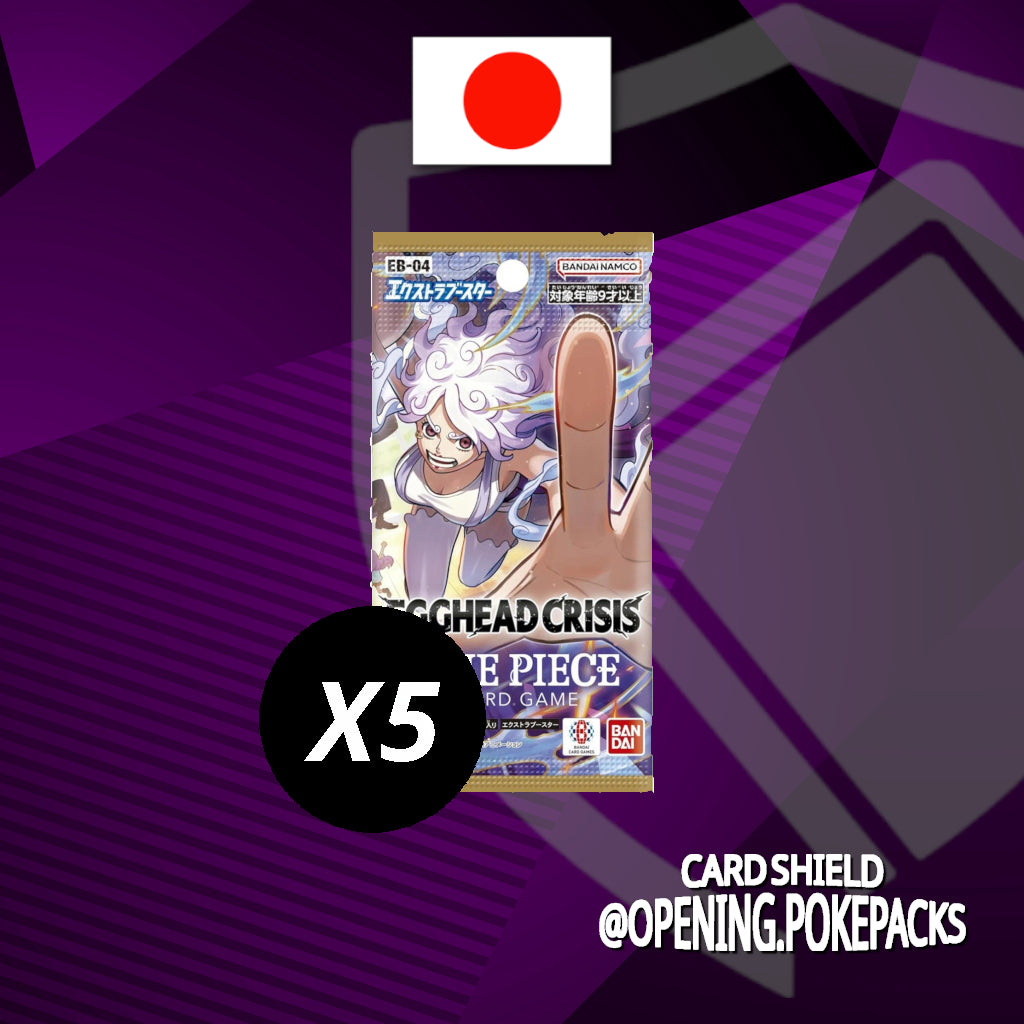 5 Sobres de Egghead Crisis EB04 (JP)