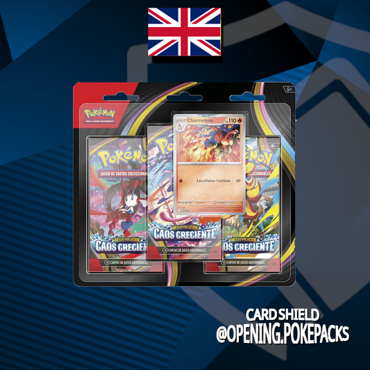 Blister 3 sobres Chaos Rising