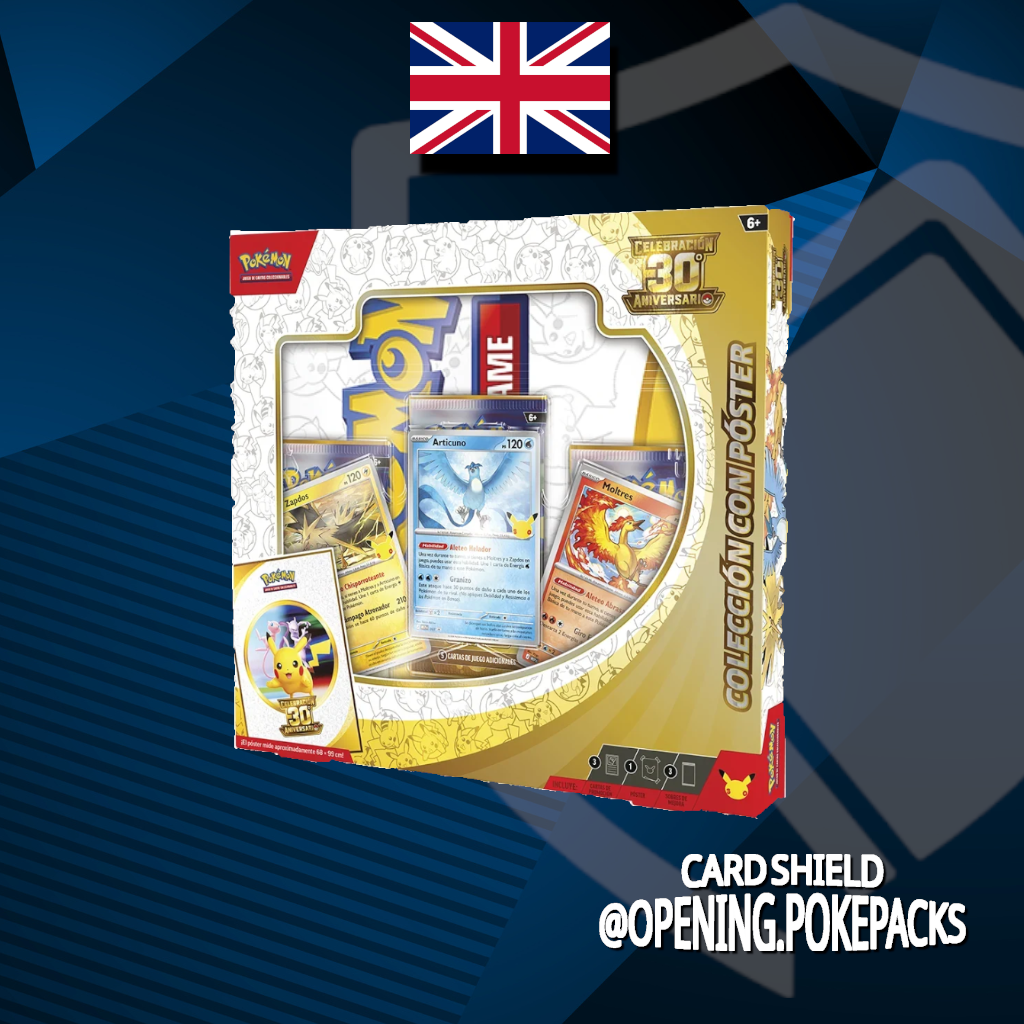 Caja colección poster Ingles 30th aniversario