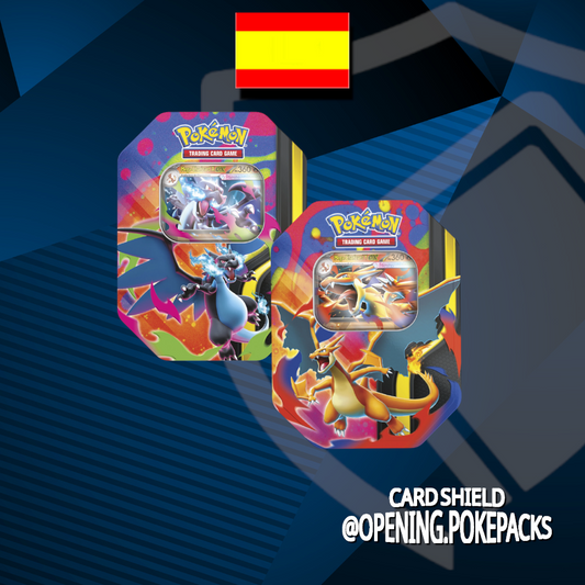 Latas Mega Charizard X ex e Y ex