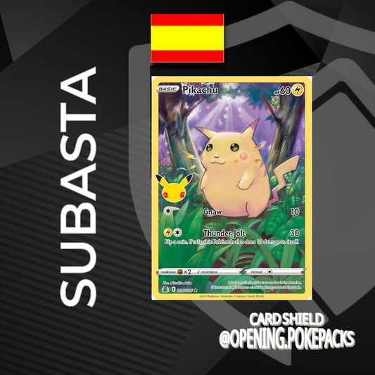 Pikachu 25 aniversario CEL 005