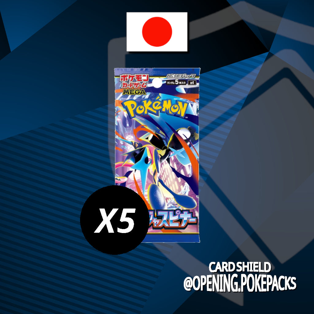 5 sobres de Ninja Spinner