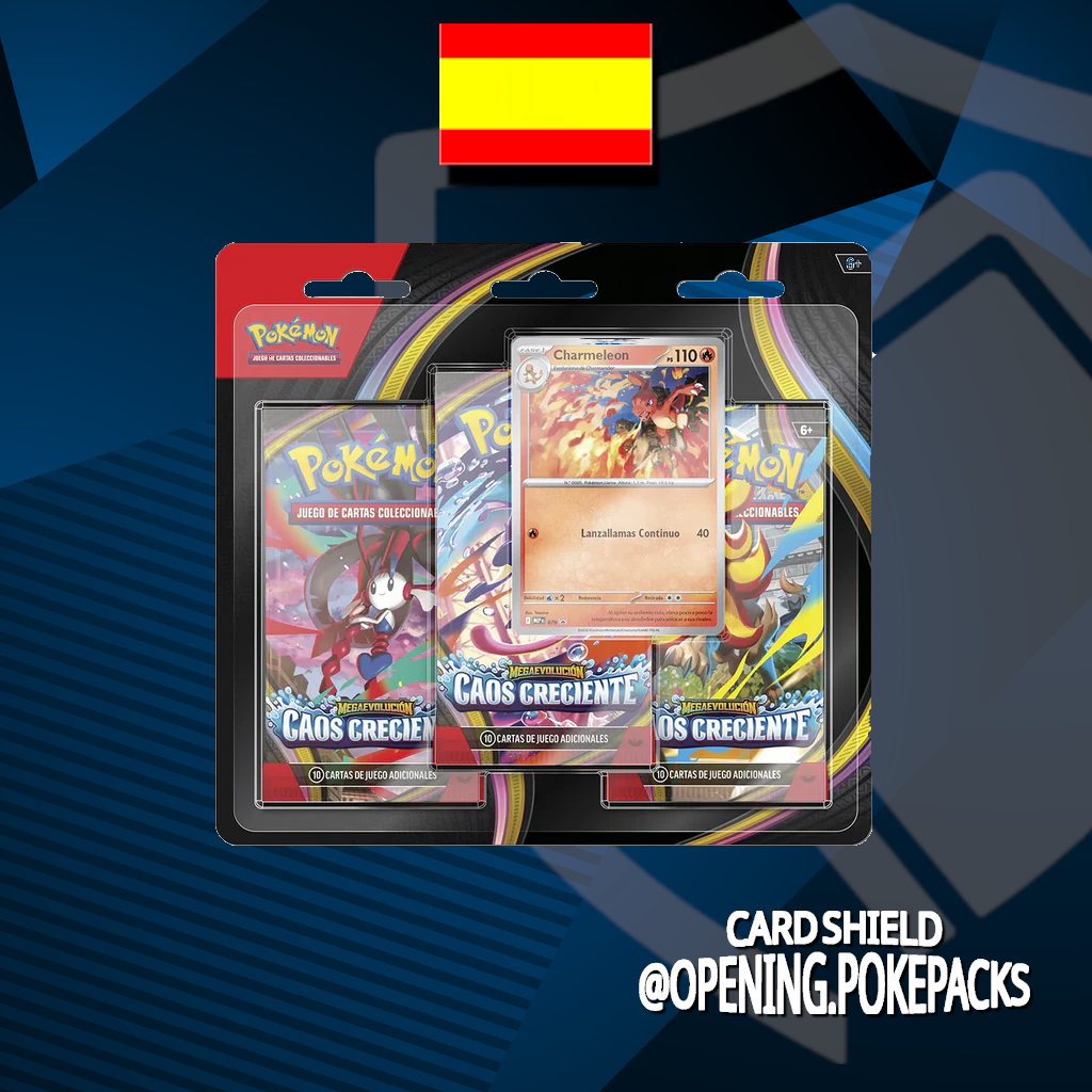 Blister 3 sobres Caos creciente